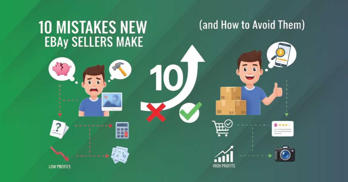10 Mistakes New eBay Sellers Make (and How to Avoid Them)